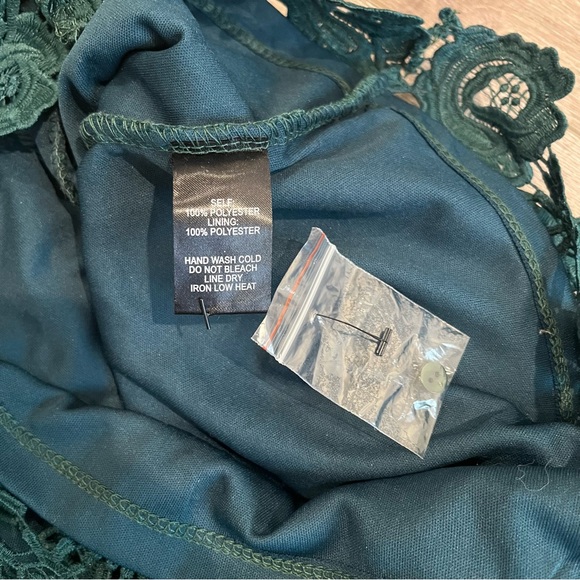 Lulu's Green Backless Mini Dress - Picture 8 of 9